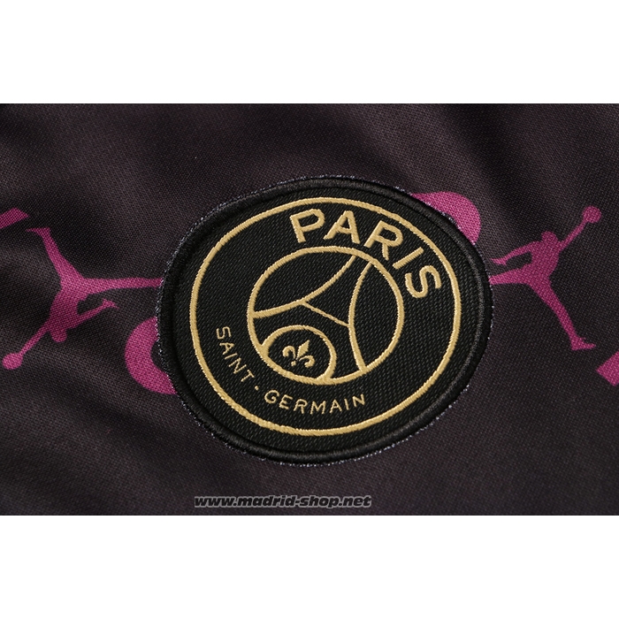 Chaqueta con Capucha del Paris Saint-Germain Jordan 2021-2022 Purpura